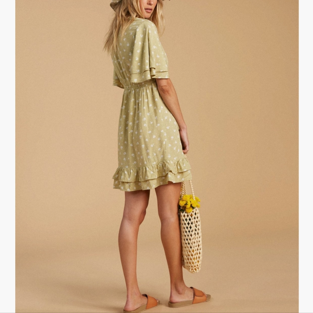 Billabong x salty blonde in bloom dress - Picture 6 of 6